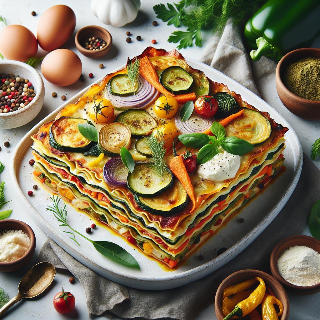 Layered Delight: How to Make Roasted Vegetable Lasagna