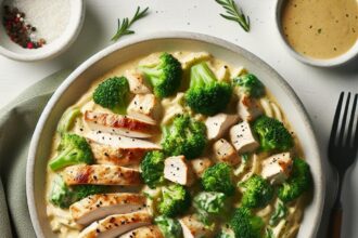Creamy Chicken Alfredo with Broccoli: A Perfect Harmony