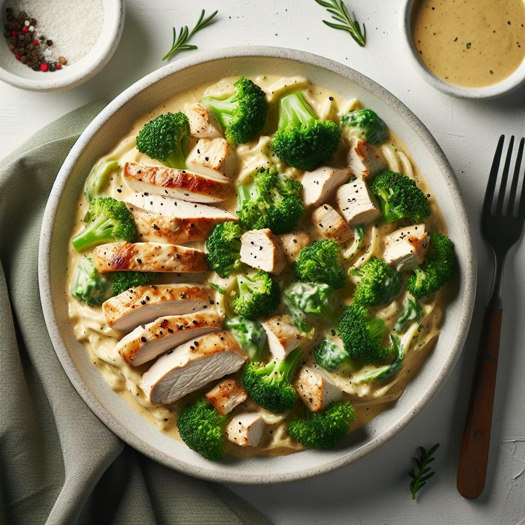 Creamy Chicken Alfredo with Broccoli: A Perfect Harmony