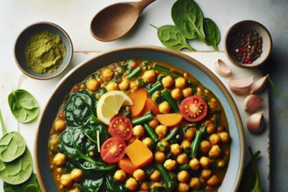 Hearty Chickpea & Spinach Curry: A Nutritious Delight