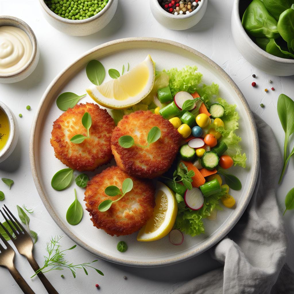 Crispy Cod Cakes Delight: A Step-by-Step Recipe Guide