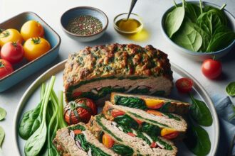 Wholesome Turkey & Spinach Meatloaf: A Nutritious Twist