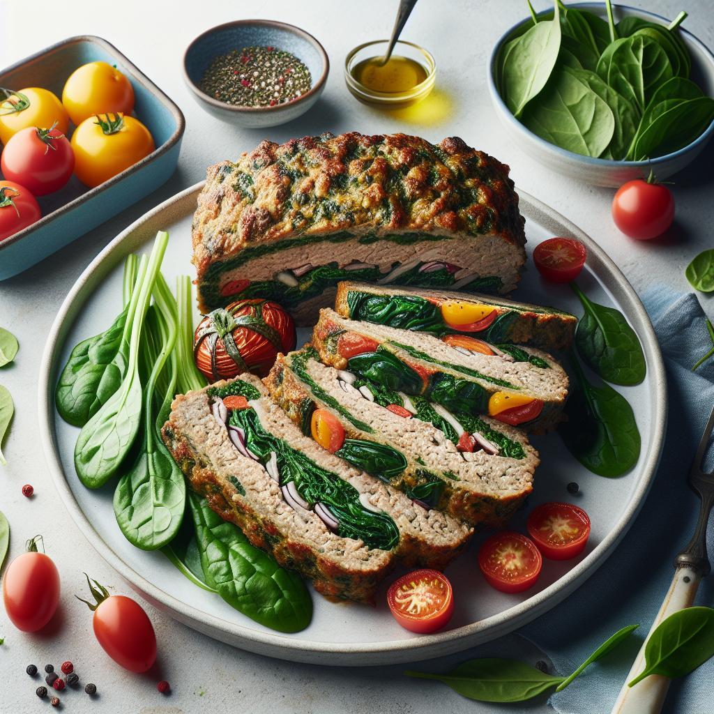 Wholesome Turkey & Spinach Meatloaf: A Nutritious Twist