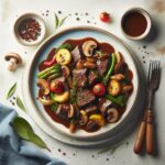 Savor Savory Beef Tips in Rich Mushroom Gravy Delight