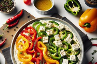 Bright and Bold: How to Make Roasted Pepper and Feta Dip