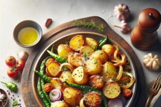 Golden Garlic Parmesan Potatoes: Crispy, Flavor-Packed Roast