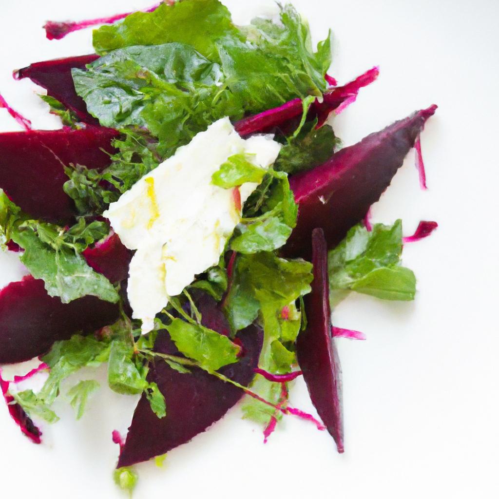 Bright Bites: Roasted Beet Salad with Creamy Goat Cheese