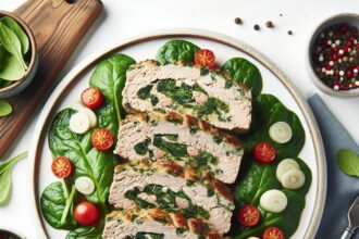 Wholesome Turkey and Spinach Meatloaf: A Nutritious Twist