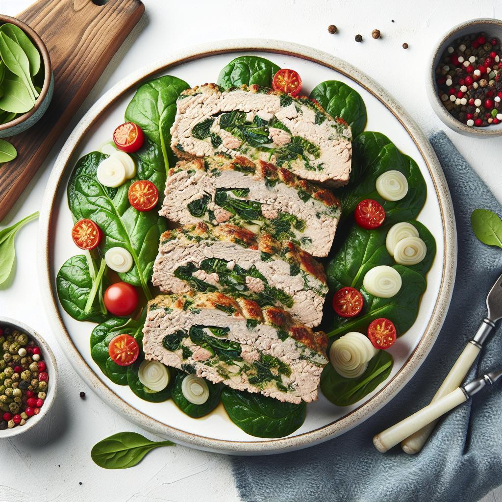 Wholesome Turkey and Spinach Meatloaf: A Nutritious Twist
