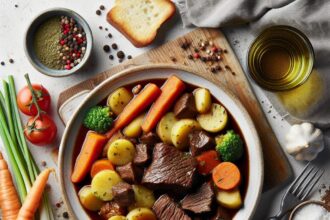 Hearty Beef Stew with Root Vegetables: A Comfort Classic