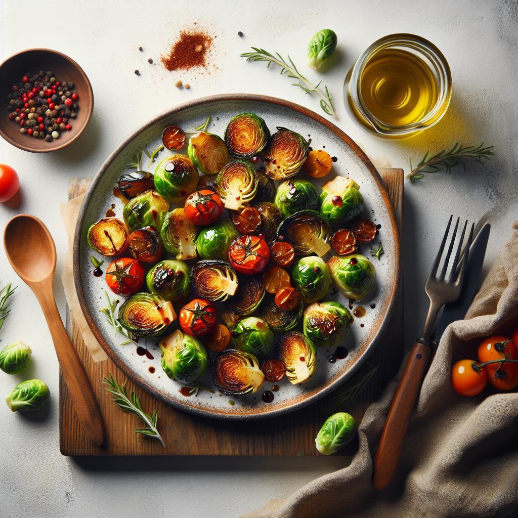 Brighten Your Table: Roasted Brussels Sprouts with Balsamic