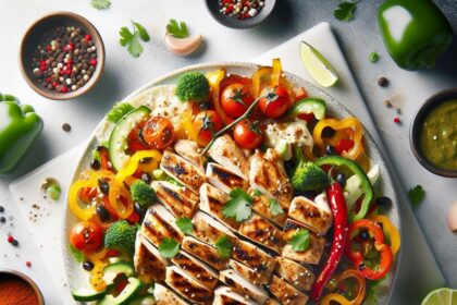 One-Pan Chicken Fajita Feast: Easy Sheet Pan Dinner Idea