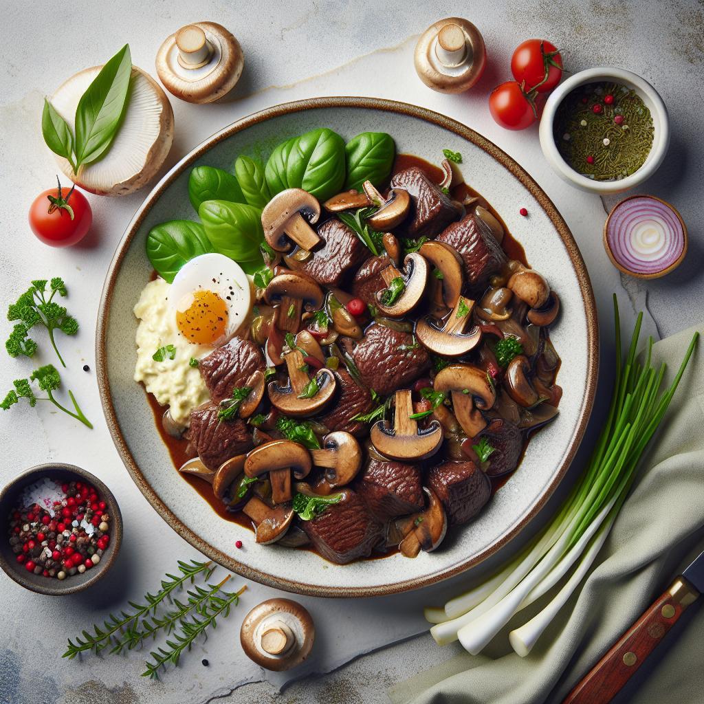 Savor Classic Comfort: Beef Stroganoff with Mushrooms Unveiled