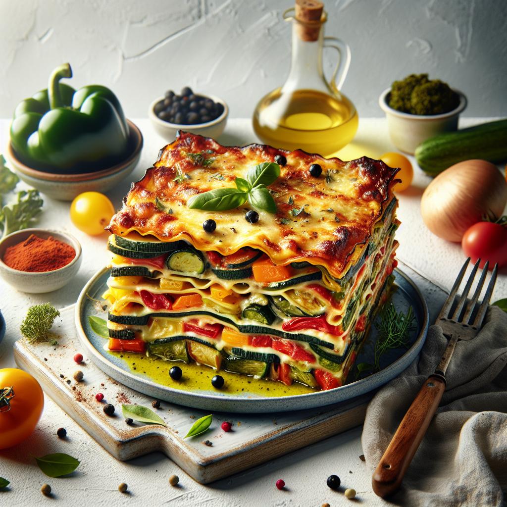 Layered Delight: How to Make Roasted Vegetable Lasagna