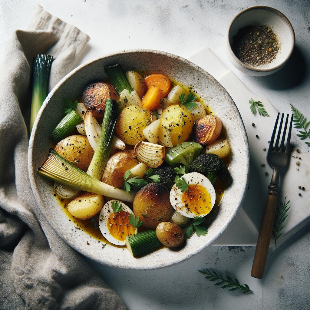Roasted Potato and Leek Soup: Cozy Comfort in a Bowl
