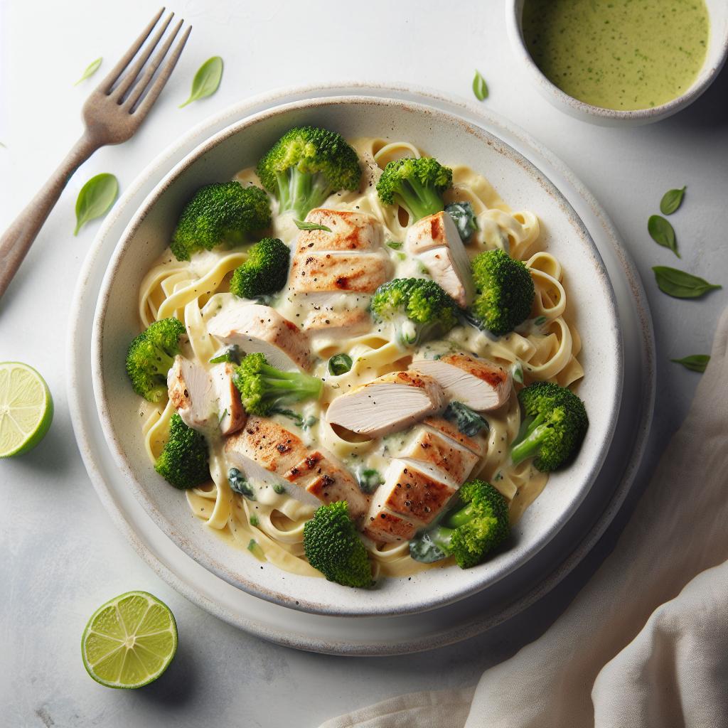 Creamy Chicken Alfredo with Broccoli: A Perfect Harmony