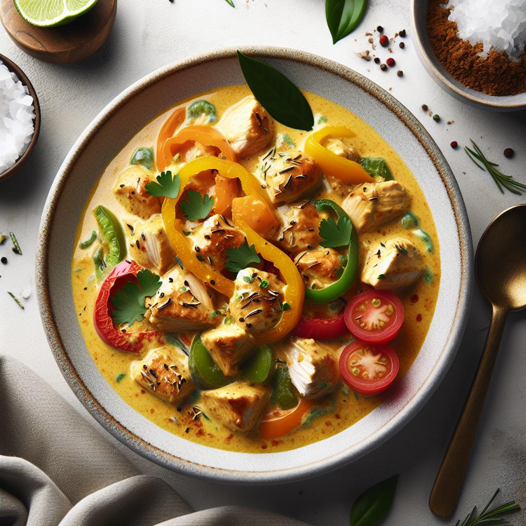 Savor the Flavors: Creamy Coconut Chicken Curry Recipe Guide