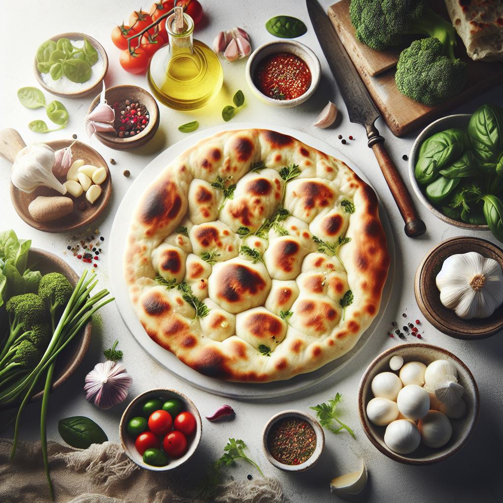 Fluffy Homemade Garlic Naan: A Simple Recipe to Savor