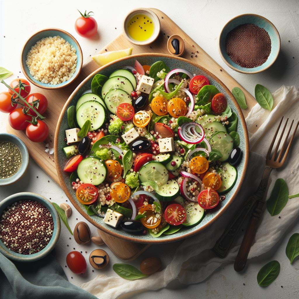 Mediterranean Quinoa Salad: A Flavorful Health Boost