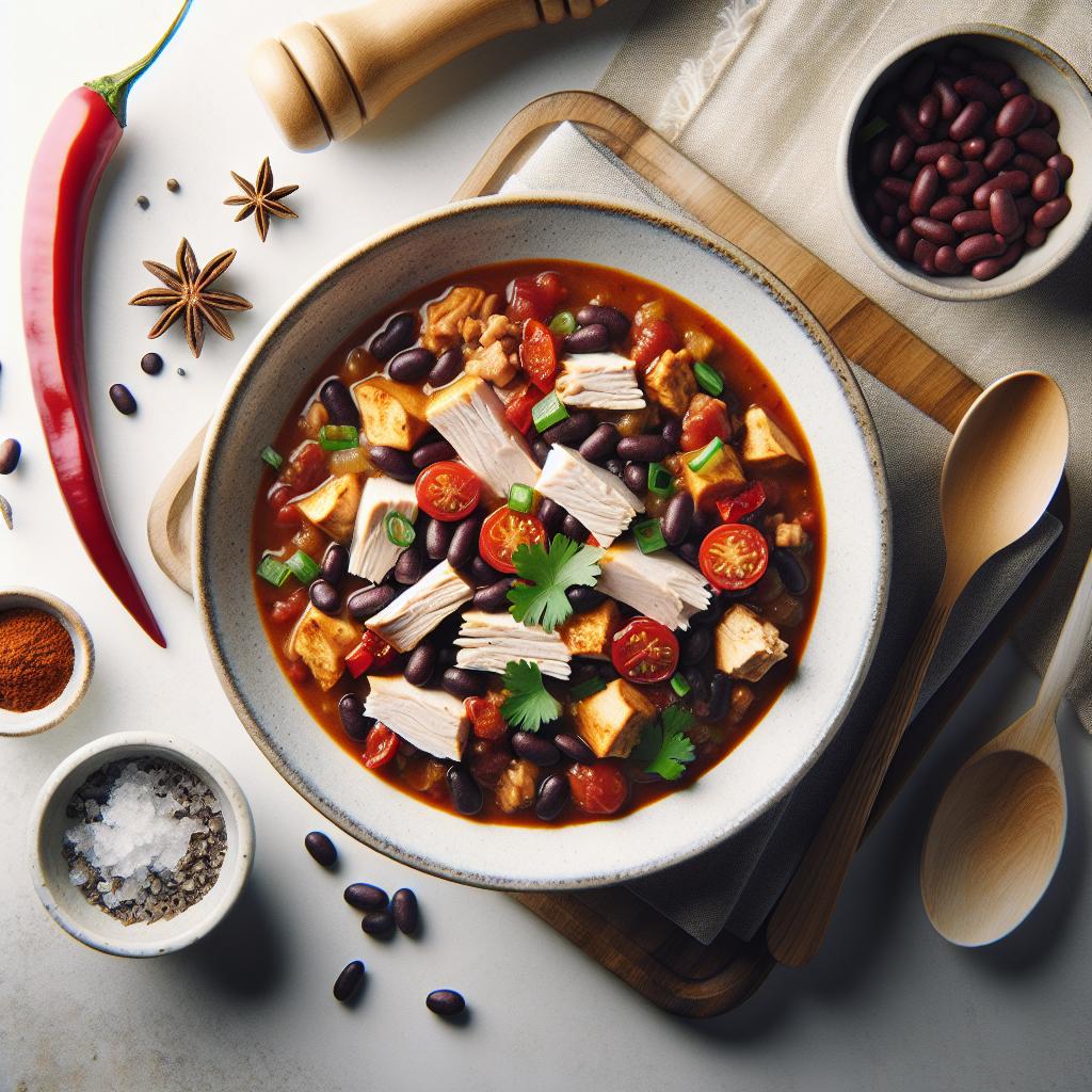 Hearty Turkey Chili with Black Beans: A Nutritious Twist