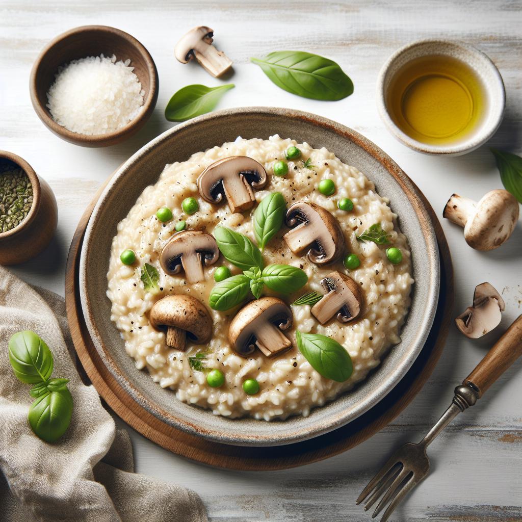 Savor the Secrets of Perfectly Creamy Mushroom Risotto