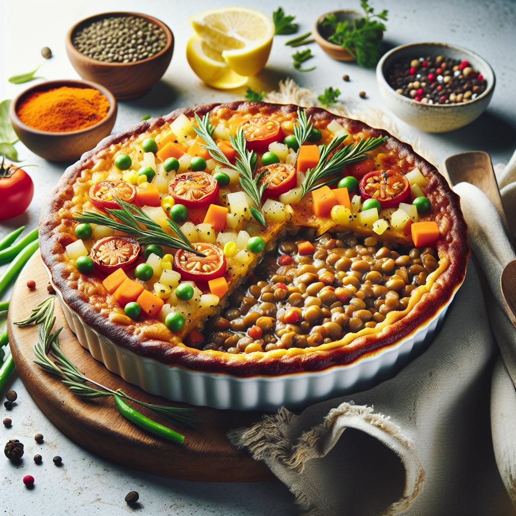 Hearty Vegetarian Lentil Shepherd's Pie: Comfort in Every Bite