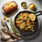 Savory Skillet & Zesty Lemon Loaf: A Flavorful Duo