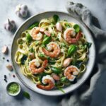 Velvety Garlic Shrimp Pasta: A Creamy Delight Unveiled