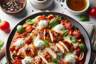 Savor the Classic: Chicken Marinara with Melted Mozzarella