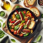 Savor Savory & Sweet: Turkey Sausage Skillet Meets Zesty Loaf
