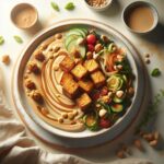 Crunchy Bliss: Master Crispy Tofu with Creamy Peanut Sauce