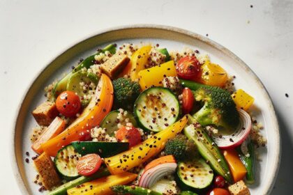 Roasted Vegetable Quinoa Salad: A Wholesome Flavor Boost