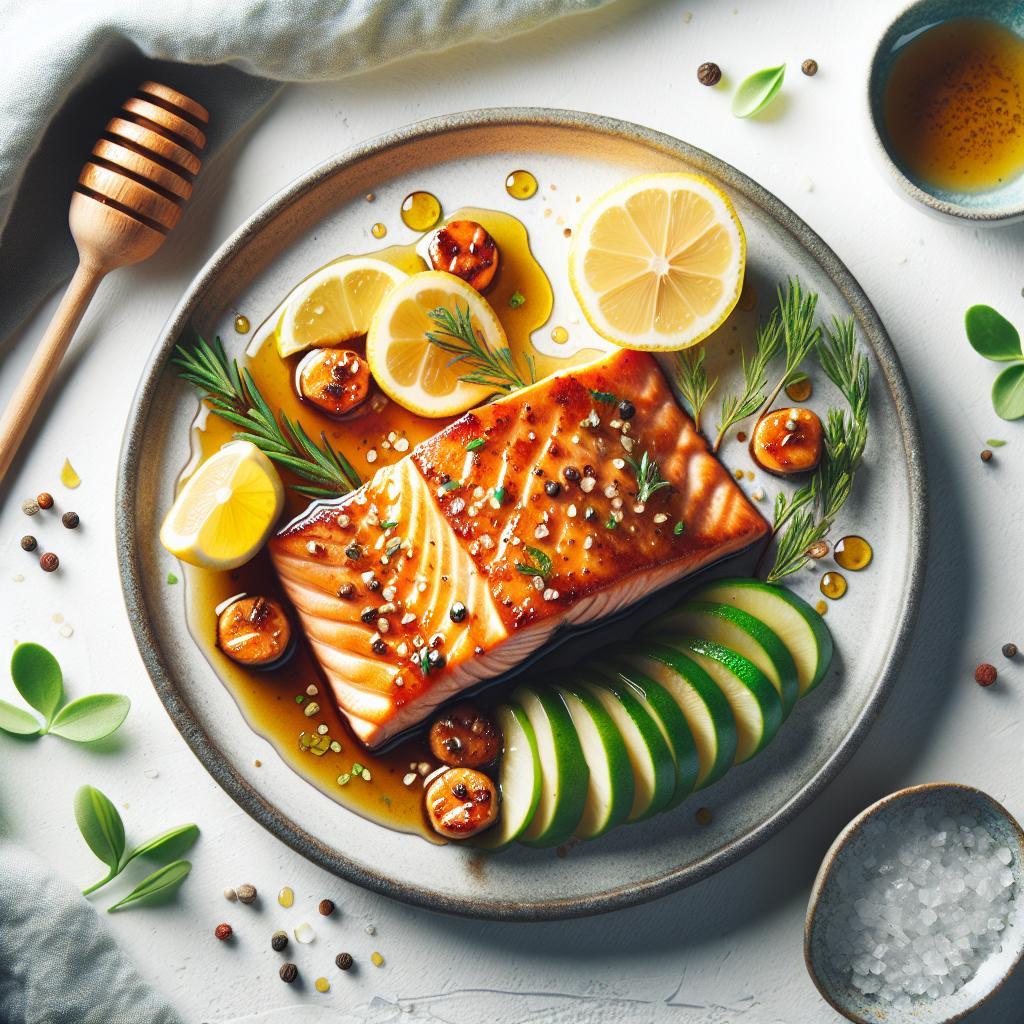 Sweet & Savory: Mastering Honey Glazed Salmon Fillets