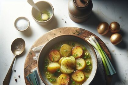Roasted Potato and Leek Soup: Cozy Comfort in a Bowl