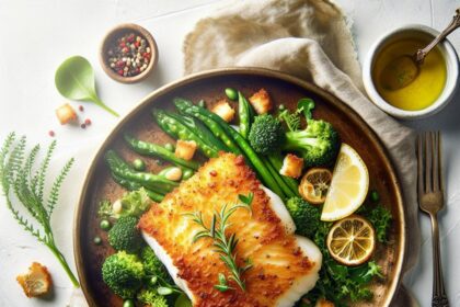 Golden Crusted Baked Cod: A Crispy Seafood Delight