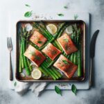 One-Pan Perfection: Easy Sheet Pan Salmon and Asparagus