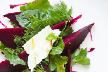 Bright Bites: Roasted Beet Salad with Creamy Goat Cheese