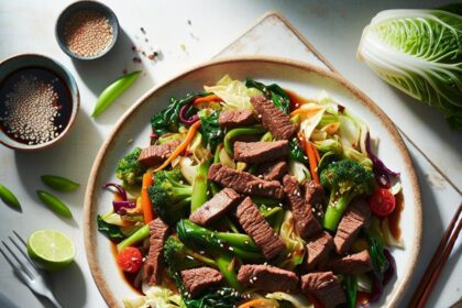 Sizzling Beef and Cabbage Stir Fry: Quick, Nutritious Delight
