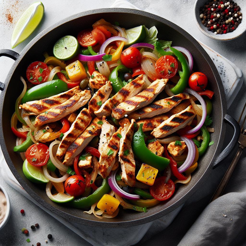 One-Pan Chicken Fajitas: Easy, Flavorful Dinner Delight