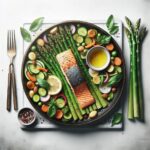 One-Pan Wonder: Sheet Pan Salmon and Asparagus Delight