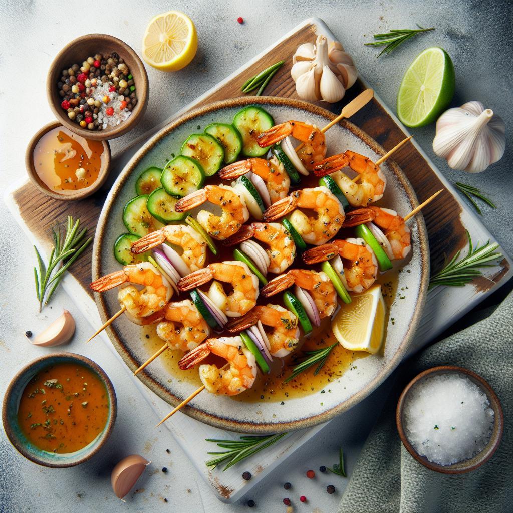 Sweet & Savory Honey Garlic Shrimp Skewers Recipe Guide