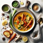 Velvety Roasted Carrot and Ginger Soup: A Warm, Zesty Delight