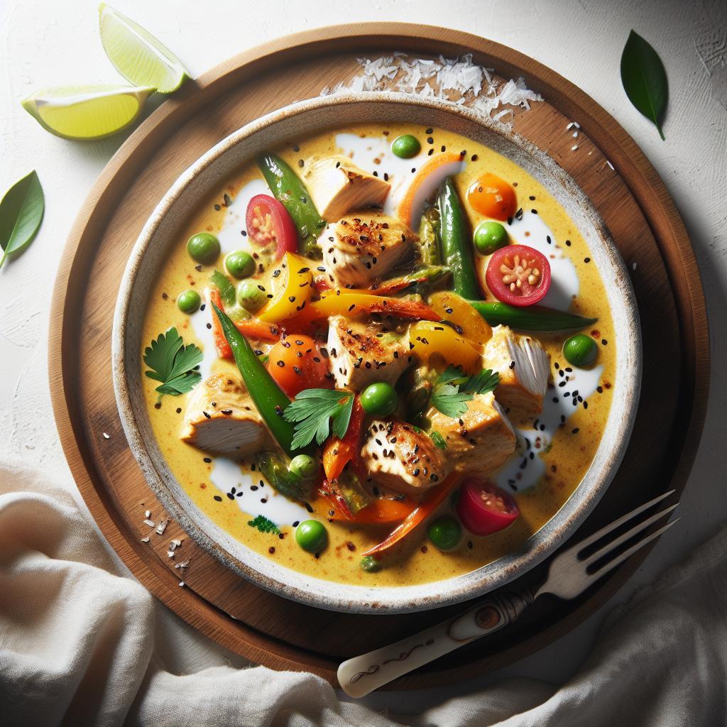 Dive Into Delight: Creamy Coconut Chicken Curry Recipe