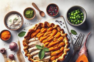 Hearty Turkey Shepherd’s Pie with Sweet Potato Twist