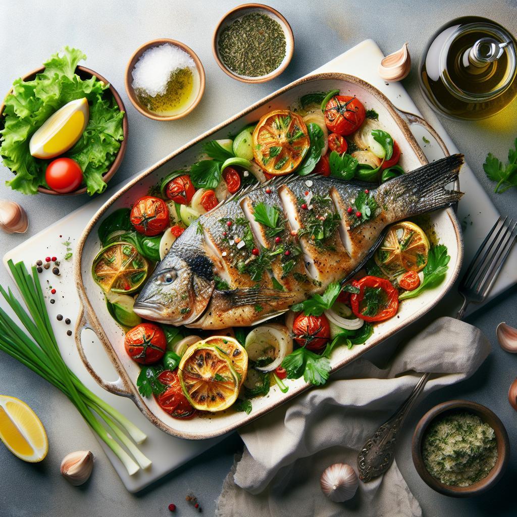 Herb-Infused Baked Tilapia: A Flavorful Seafood Delight