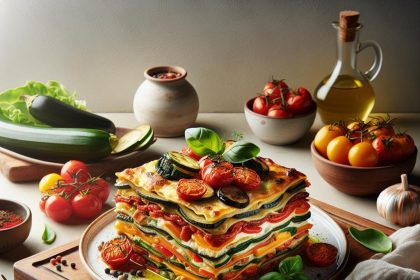 Layered Bliss: The Art of Roasted Vegetable Lasagna