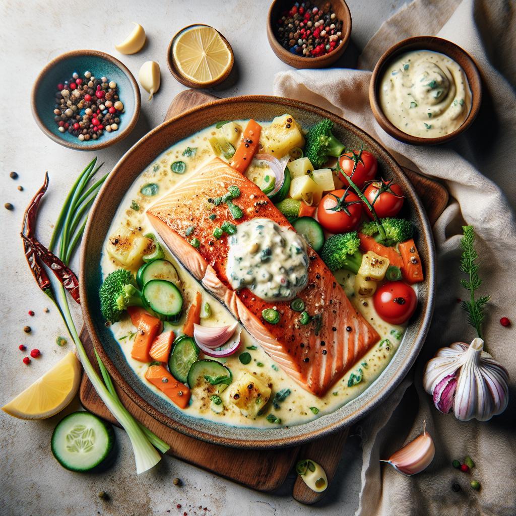 Savor the Flavor: Creamy Garlic Butter Salmon Recipe Delight