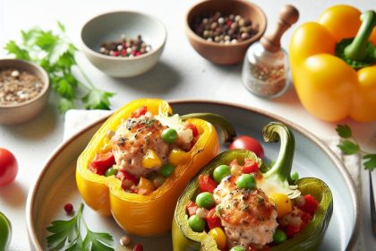 Flavorful Turkey Stuffed Bell Peppers: A Healthy Twist