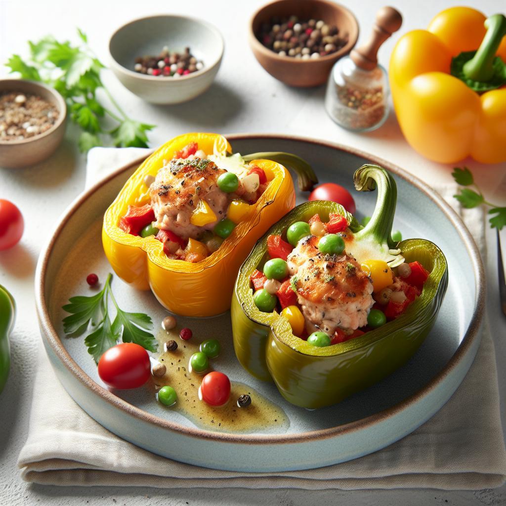 Flavorful Turkey Stuffed Bell Peppers: A Healthy Twist