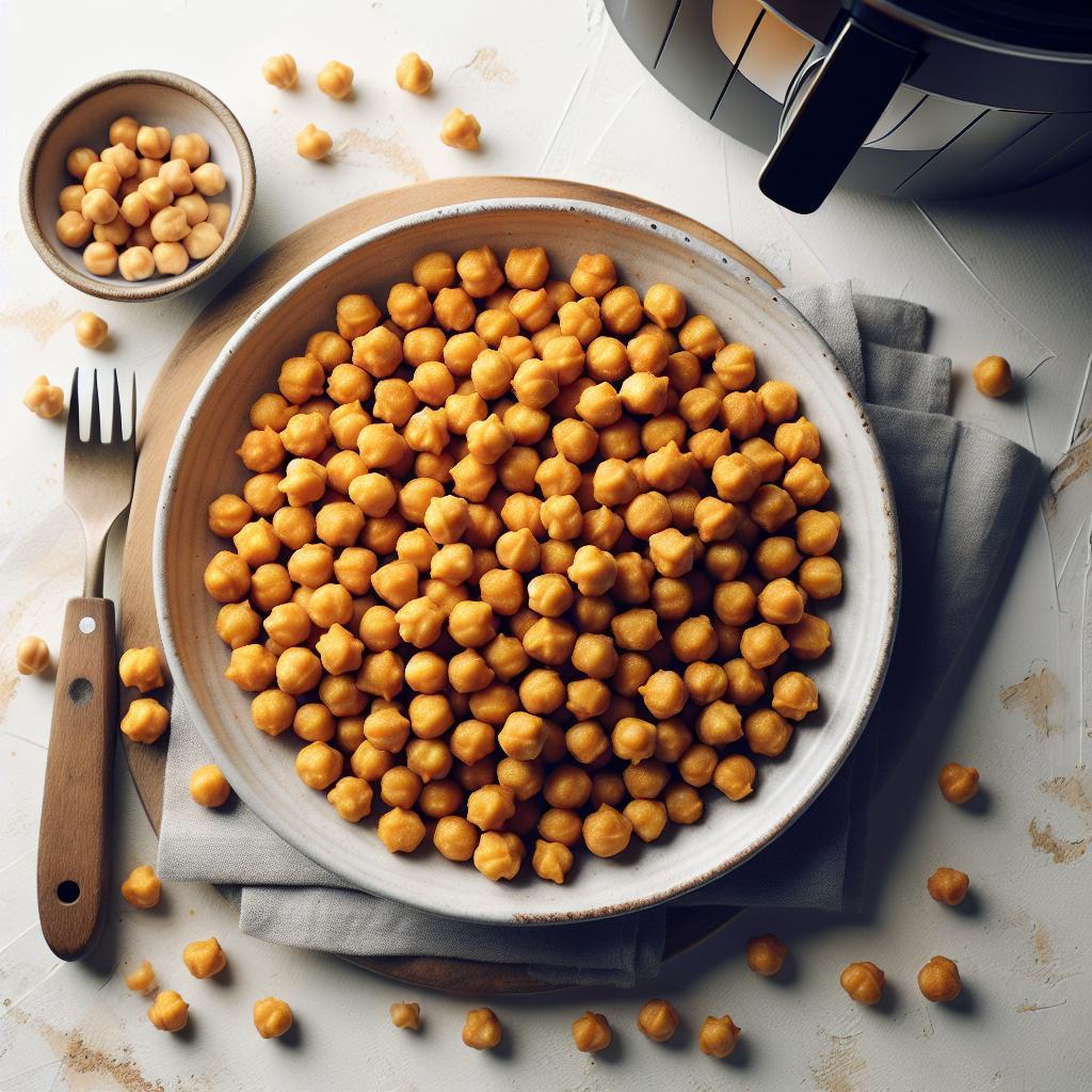 Crunchy Delight: How to Make Perfect Crispy Air Fryer Chickpeas
